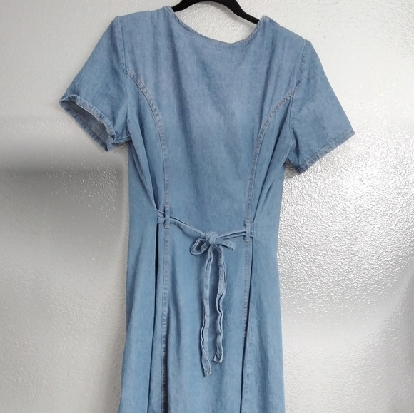 Vintage Ms. Conduct Jean Dress   Size 14 - Picture 2 of 7